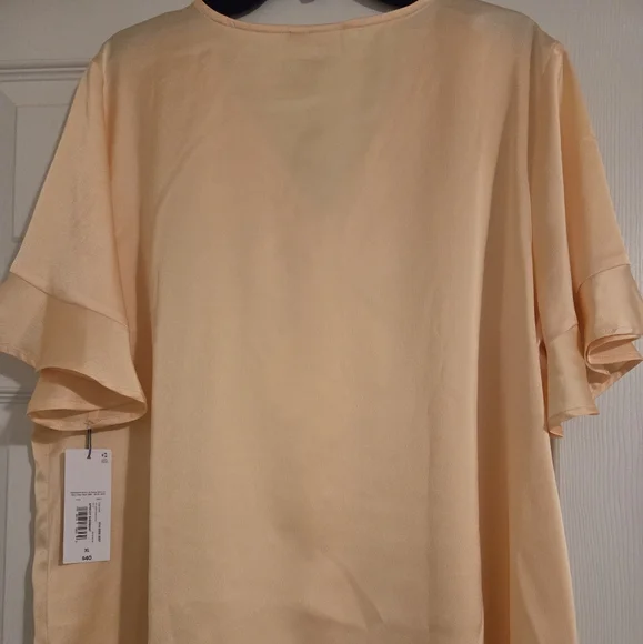 Ladies Ruffled Front Blouse - Picture 2 of 3